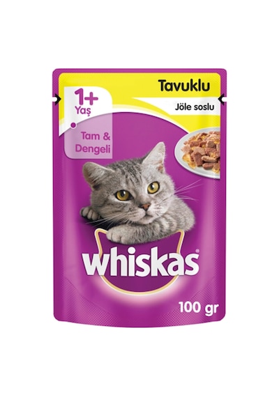 4 Adet Whıskas Pouch Yavru Kedi Maması Tavuklu 85 G