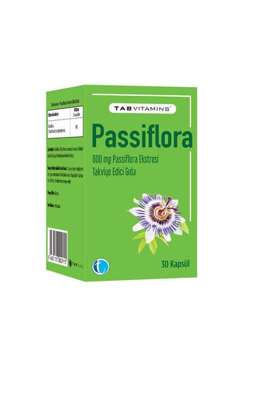 Tabvıtamıns Passıflora 30 Kapsul