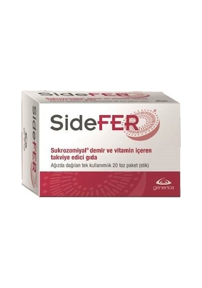 Sidefer 20 Toz Paket Stik 2 Adet Yeni Ürün