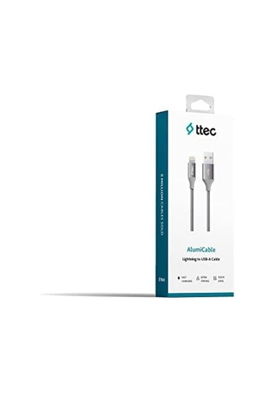 Alumicable İphone İle Uyumlu Şarj Kablosu - Uzay Grisi 2dk16ug