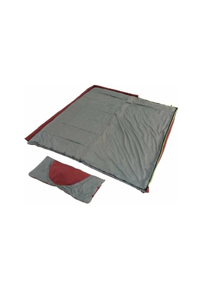 Outwell Contour Lux Yazlık & Kışlık Taraflı -19 C Uyku Tulumu Kırmızı Sol 230434 Çok Renkli
