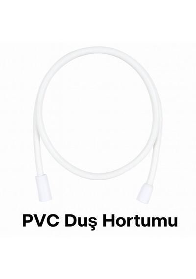 İhlas Elektrikli Şofben Hortumu Pvc 1,5 Metre Dayanıklı Ve Esnek Bağlantı Beyaz