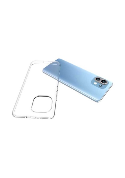 Xiaomi Mi 11 Kılıf Zore Şeffaf Ince Ve Esnek Süper Silikon Kılıf Renksiz