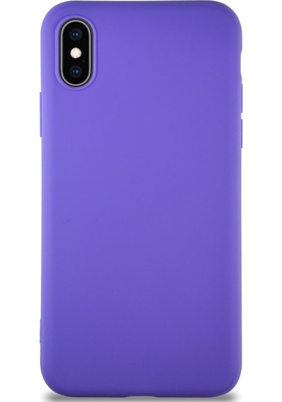 Apple Uyumlu iPhone X/Xs Kilif Soft Premier Renkli Silikon Kapak 496038983