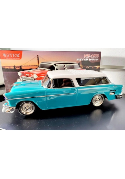 Chevrolet Ws-1955bt Belair 1955 Model Bluetooth Hoparlör 4887