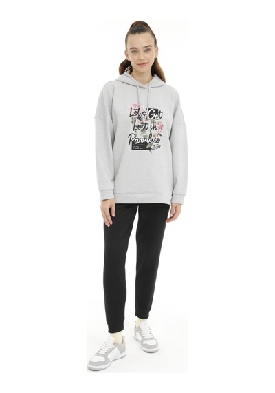 Kinetix Wl Layla 17gf83 3pr Gri Kadın Sweatshirt 000000000101416919