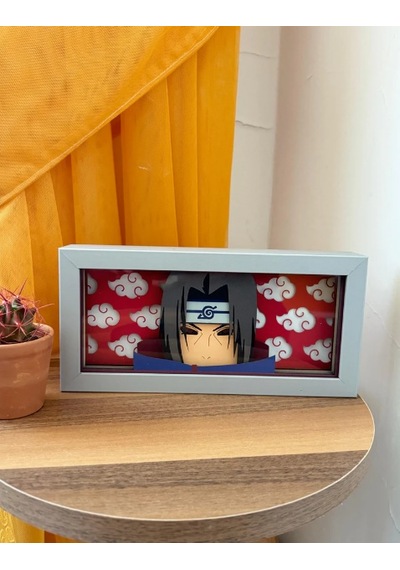 Itachi 3d Led Aydınlatma - 16 X 26 Renkli