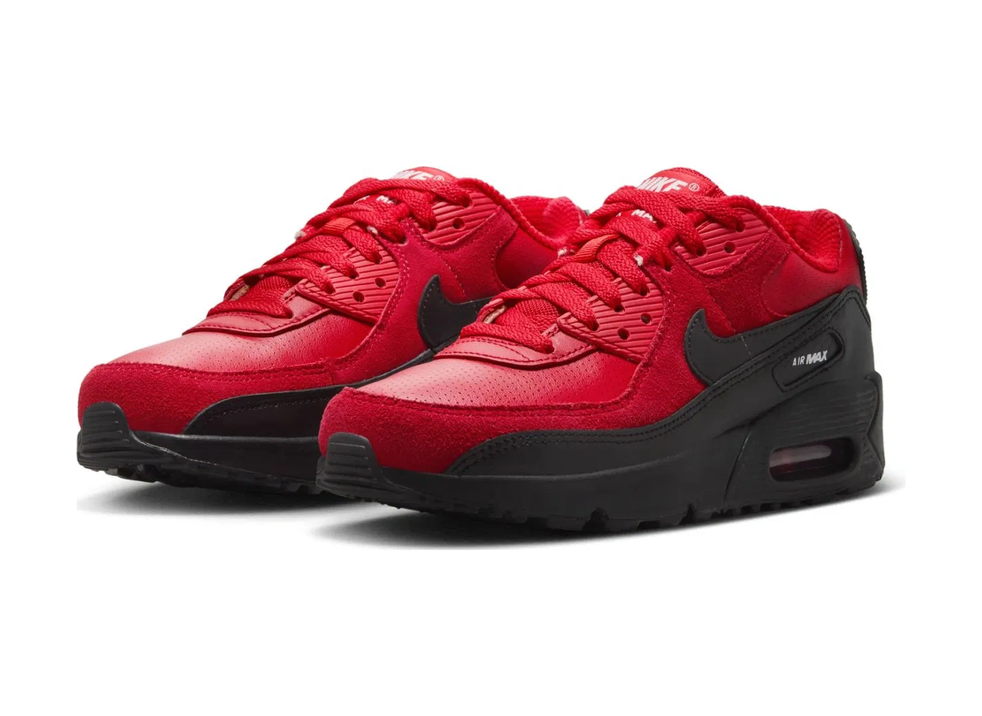 Nike Air Max 90 Se Gs "speed Red" If2623-600 Çok Renkli