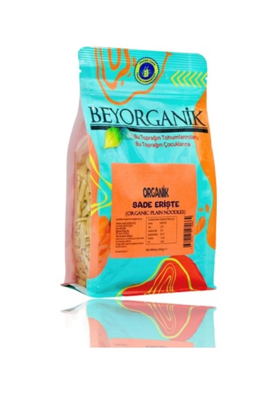Beyorganik Pestisit Analizli Organik Erişte 360 G