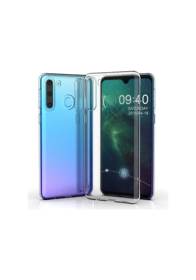 Galaxy M11 Kılıf Zore Süper Silikon Kapak Renksiz