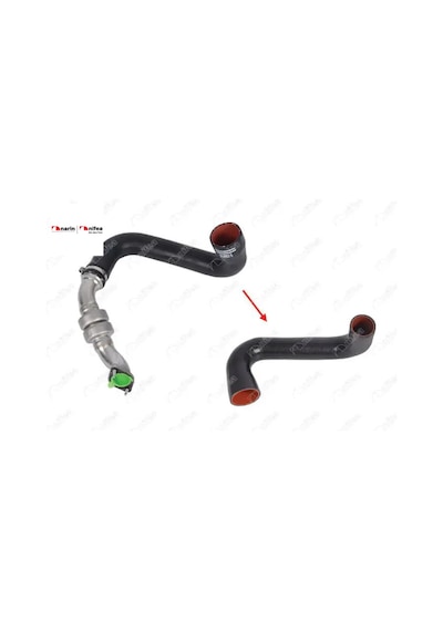 Turbo Hortumu Metal Boru Hariç 3 Kat Polyester Ducato 2.0