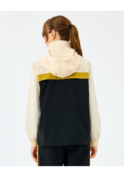 Skechers W Adjustable Waisted Full Zip Micro Jacket Kadın Ecru Mont S2520208-1983 Ekru