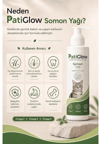 Patiglow Kedi Balık Yağı