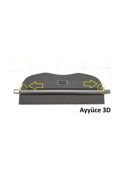 Ayyüce 3d, Renault Clio 2006-2011 Kasa Bagaj Pandizot Ayakları,2x