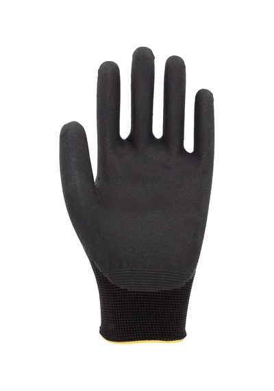 B-flex120 Micro Köpük Nitril Eldiven Siyah
