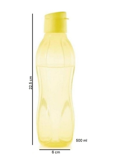 Eko Şişe 750 Ml Kolay Kapak Matara Suluk Açık Sarı Açık Sarı
