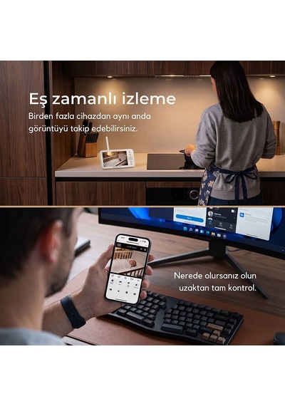 Neutron Ntl-bc-04wbm Bebek Kamerası, Ebeveyn Ekranlı Ve Ninni Özellikli Bebek Kamerası