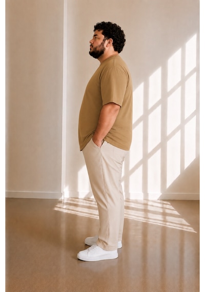 Sngl Tekstil Erkek Büyük Beden Oversize Kısa Kollu T-shirt 3xl 4xl 5xl 6xl 7xl 8xl 9xl Sütlü Kahverengi