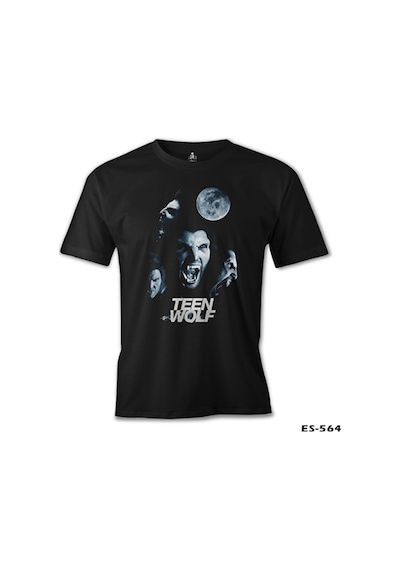Teen Wolf Siyah Erkek Tshirt (104004263)
