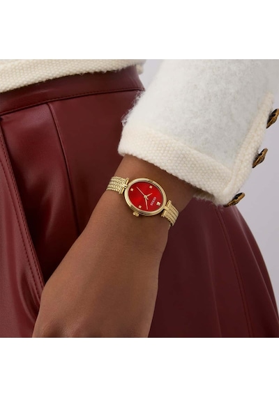 Guess Gugw0935l4 Pırlantalı Kadın Kol Saati Altın
