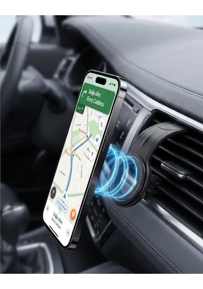 Manyetik Araç Telefon Tutucu 360 Derece Döner Güçlü Mıknatıslı Stand Diğer
