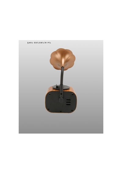 Taşınabilir Mini Retro Ra Bluetooth Hoparlör Usb Sd Aux Destekli Yeni Nesil