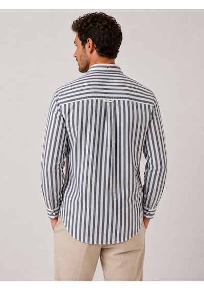 Slim Fit Uzun Kol Keten Likra Çift Desen Cepsiz Hediye Kutulu Erkek Gömlek Fs-004577 - Lacivert-3318 Slim Fit Uzun Kol Keten Likra Çift Desen Cepsiz Hediye Kutulu Erkek Gömlek Fs-004577 - Lacivert-3318