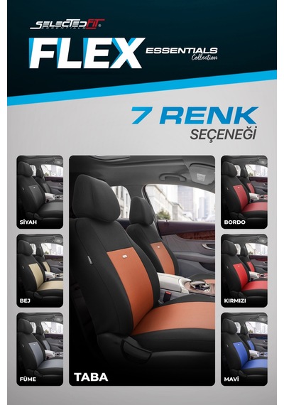 Selectedfit Flex Design Universal Oto Koltuk Kılıfı 96128570