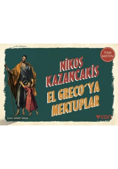 El Greco'ya Mektuplar-Mini Kitap - Nikos Kazancakis - Can Yayınları