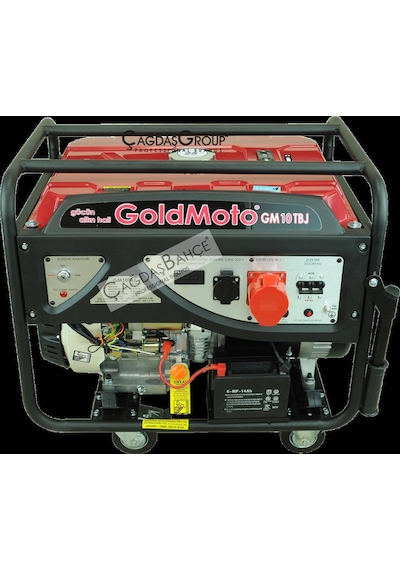 Goldmoto Gm10Tbj Benzinli Marşlı Jeneratör 10 Kw Trifaze