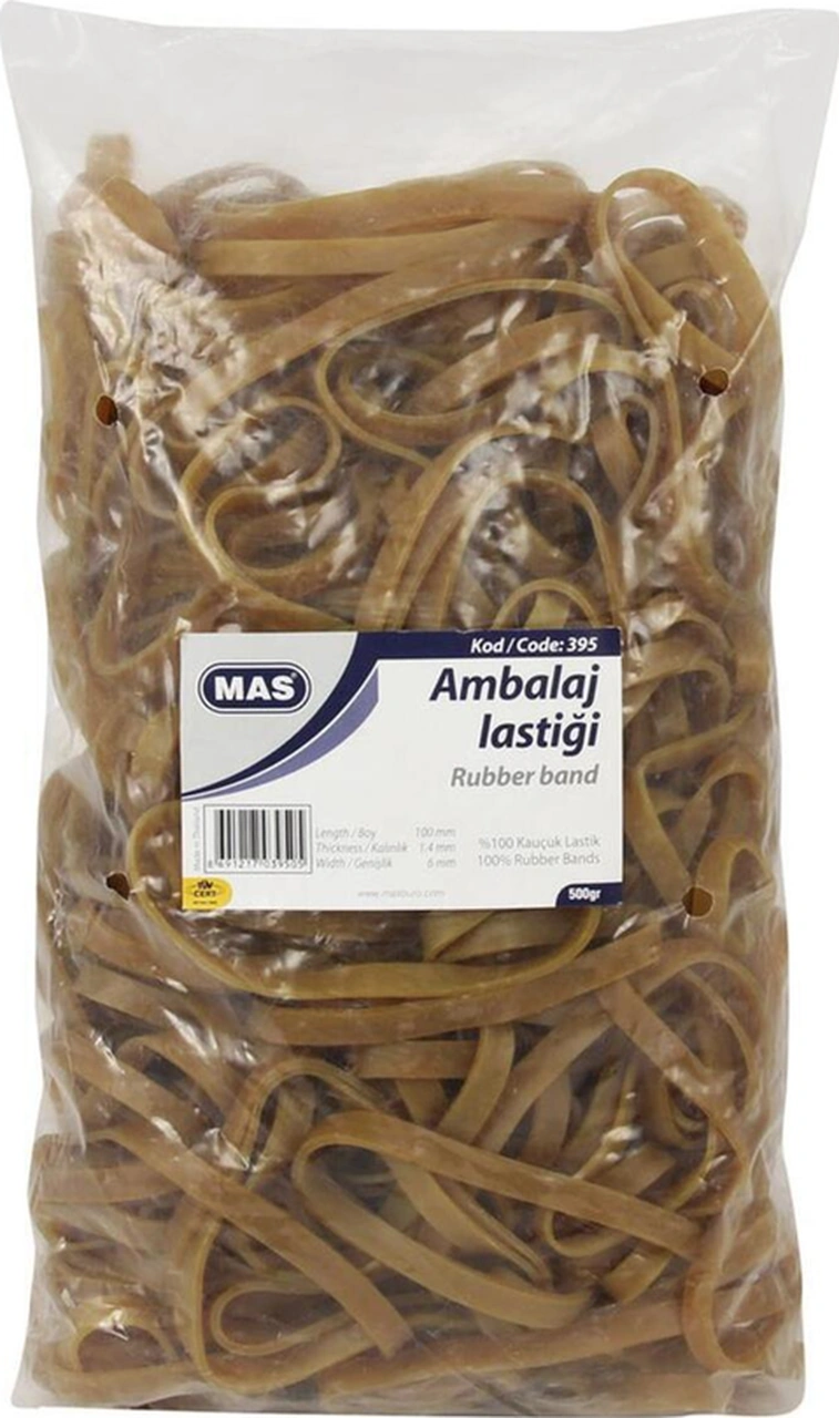 395 Ambalaj Lastiği %100 Kauçuk 500 G - Geniş