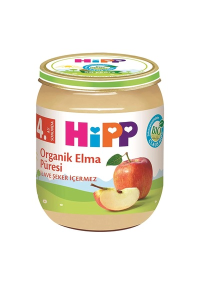 Organik Elma Püresi 125 Gr