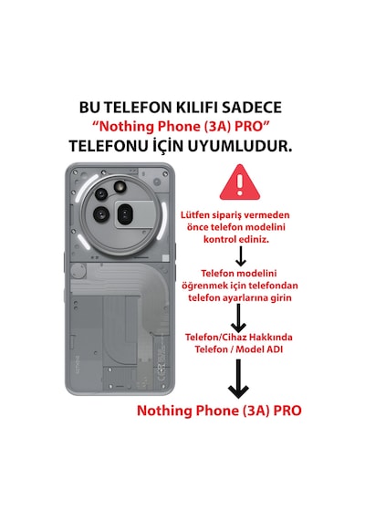 Nothing Phone 3a Pro Uyumlu Bebek Kız Jean Kot Baskılı Silikon Kılıf