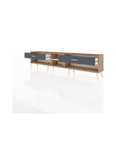 Arges Tv Ünitesi Tek Raflı 2 Çekmeceli 220x30x51 Çam-aytaşı/antrasit Aytası/antrasıt - Atlas Çam Arges Tv Ünitesi Tek Raflı 2 Çekmeceli 220x30x51 Çam-aytaşı/antrasit Aytası/antrasıt - Atlas Çam