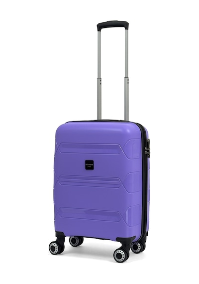 Reymond Luggage Lucas Polipropilen Kırılmaz Valiz, Kabin Boy Mor