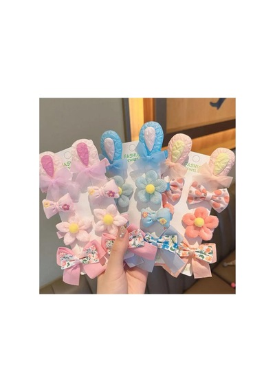 So-much Yeni Model Çocuk Tavşan Kulaklı Çıt Çıt Pens Toka Seti Pembe Pembe-1 - 559522915 Pembe-1 - 559522915 Pembe-1