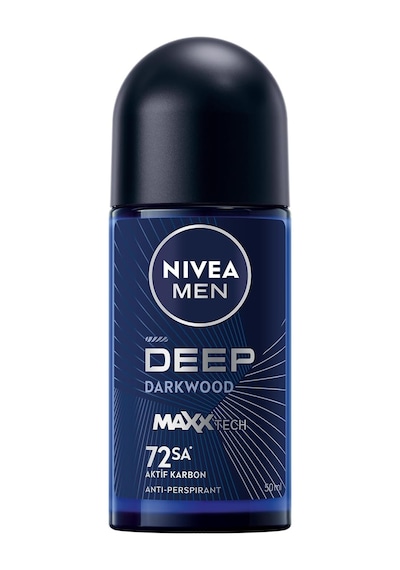Men Erkek Roll On Deodorant Deep Dimension 50 Ml,72 Saat Ter Ve Ter Kokusuna Karşı Koruma,maskülen Ferah Koku,aktif Karbon,yapışkan His Bırakmaz