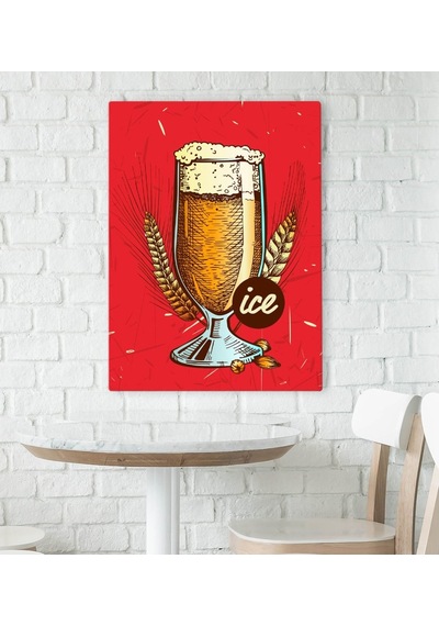 Bk Gift Cafe & Bar & Restaurant Konseptli Kanvas Tablo 70X100Cm-3 (551119023)