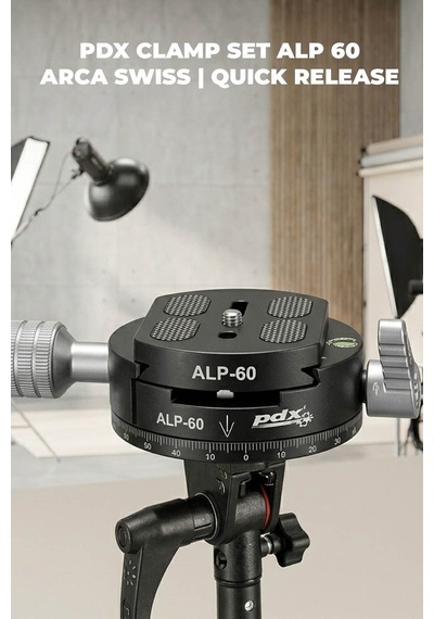 Pdx Clamp Set Alp 60 Arca Swiss Quick Release