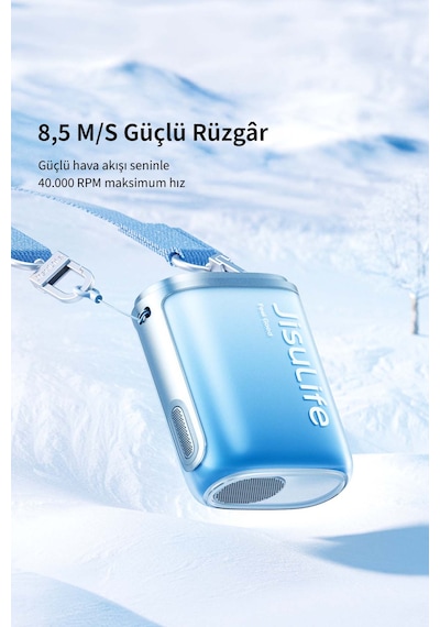 Jisulife Neckfan Life 5 Boyun Fanı & El Fanı & Bel Fanı 5000 Mah