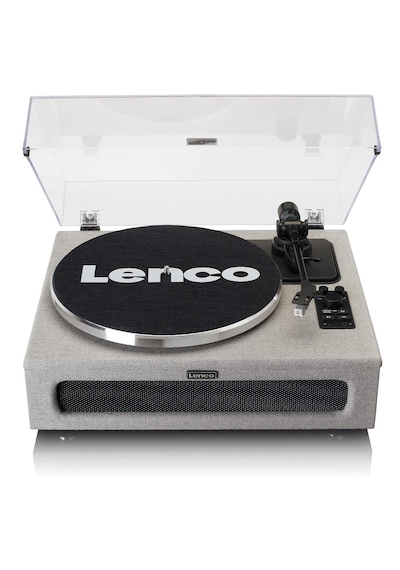 Lenco Ls-440 Gy Gri 4 Hoparlörlü Bluetoothlu Pikap Plak Çalar