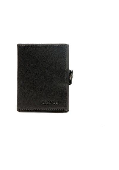 Siyah Cüzdan & Kartlık Unisex 781 Grande Deri Cüzdan Kartlık