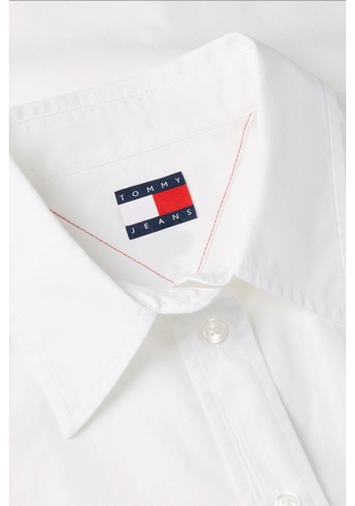 Tommy Hilfiger Tjw Kadın Oversize Essential Beyaz Gömlek Ext-16427