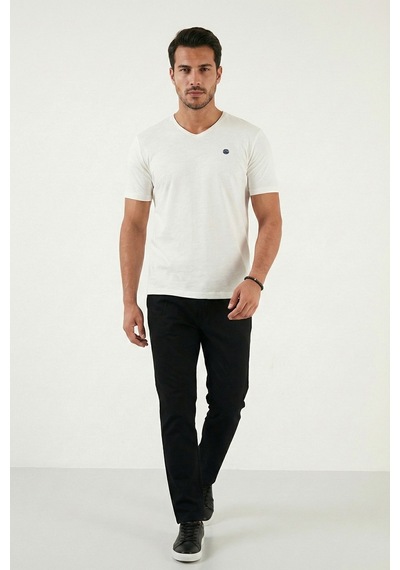 Buratti Erkek T Shirt 5902719 Ekru Ekru