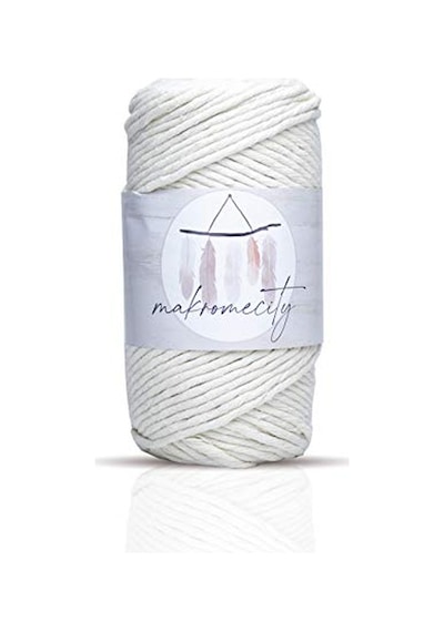 Taranan Makrome İpi 3mm Tek Büküm Makrame Taranabilir İp 4lü Set Ekru Hardal Kiremit Sütlü Kahve