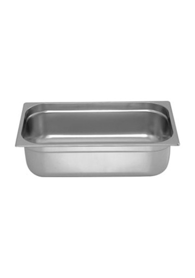 Gastronorm Küvet Paslanmaz Çelik Gn 1/3 - 100 Mm Gümüş