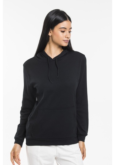 SPR21K55 Kadın Kapş. Kanguru Cepli Sweatshirt