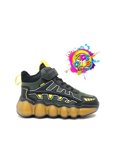 Cool Fred Uzun-25 Bosst Ortopedik Taban Unisex Çocuk Bot Haki