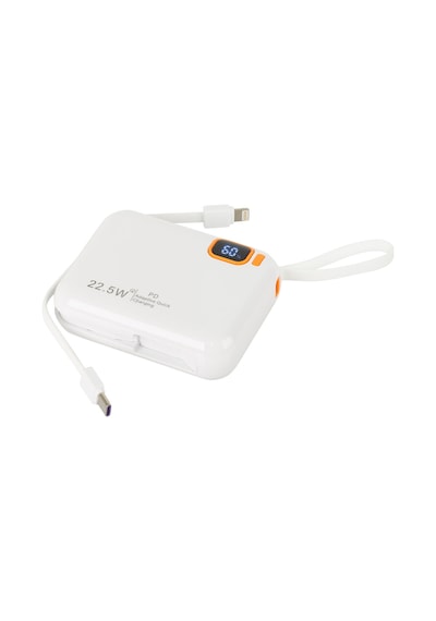 Ixtech Ix-pb024 10.000 Mah Powerbank Kablosuz Şarj Cihazı 22.5w Beyaz Beyaz