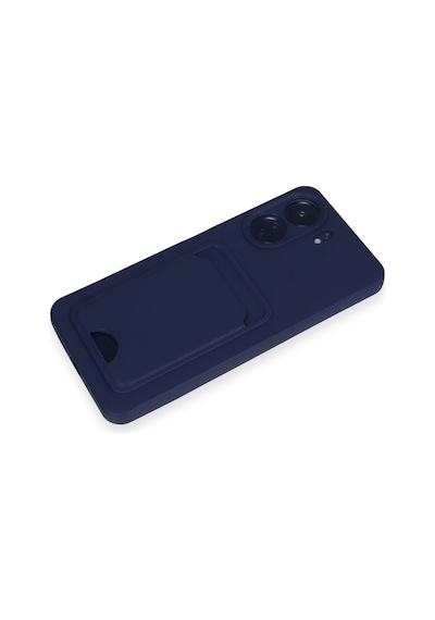 Muratech Newface Xiaomi Redmi 13c Kılıf Kelvin Kartvizitli Silikon - Lacivert